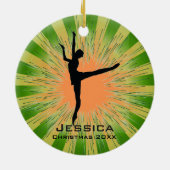 Aangepast Ornament voor dansen (Achterkant)