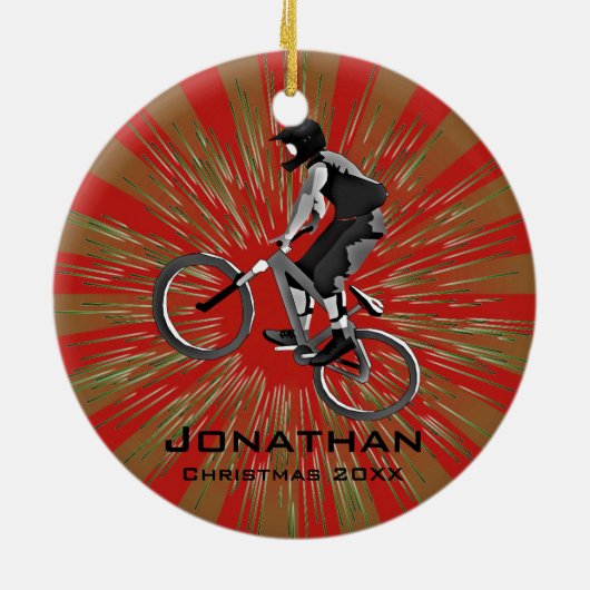 Aangepast Ornament voor fietsen (Achterkant)