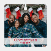 Aangepast Ornament voor fotofeestdag (Voorkant)