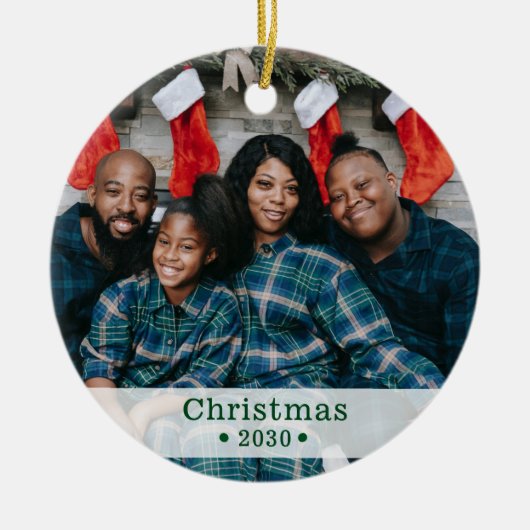 Aangepast Ornament voor fotofeestdag (Voorkant)