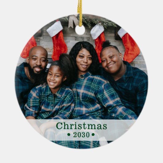 Aangepast Ornament voor fotofeestdag (Achterkant)