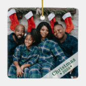 Aangepast Ornament voor fotofeestdag (Achterkant)