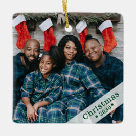 Aangepast Ornament voor fotofeestdag