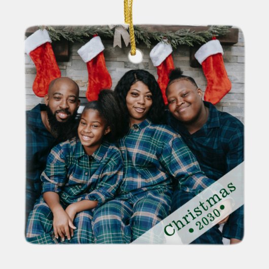 Aangepast Ornament voor fotofeestdag (Voorkant)