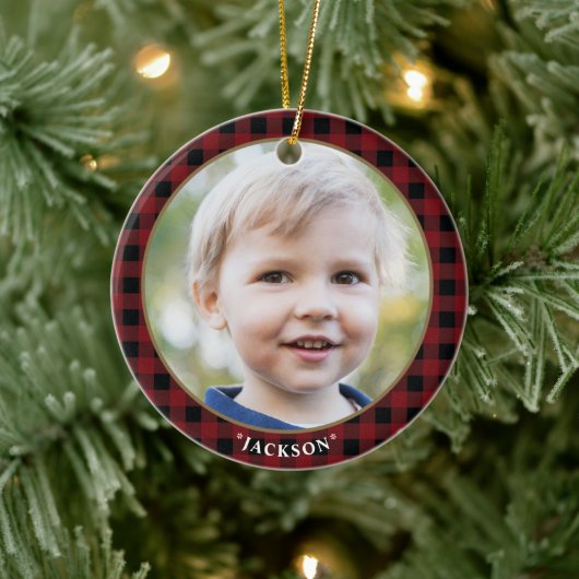 Aangepast Ornament voor fotokeramiek (Boom)