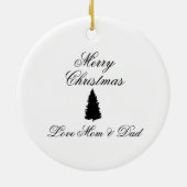 Aangepast Ornament voor fotoklassieke keramiek (Achterkant)