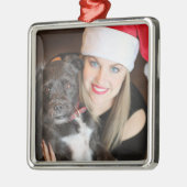 Aangepast Ornament voor foto's bij mij en honden (Links)