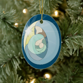 Aangepast Ornament voor Heilige Nachtelijke Kerami