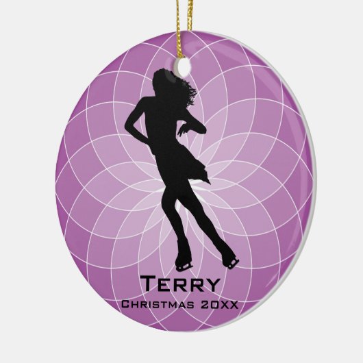 Aangepast Ornament voor ijsschaatsen (Links)