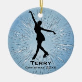 Aangepast Ornament voor ijsschaatsen (Voorkant)