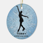 Aangepast Ornament voor ijsschaatsen (Links)