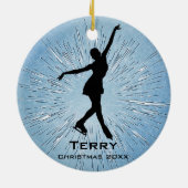 Aangepast Ornament voor ijsschaatsen (Achterkant)