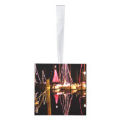 Aangepast Ornament voor kerstfeestdag met foto's (Rechts)