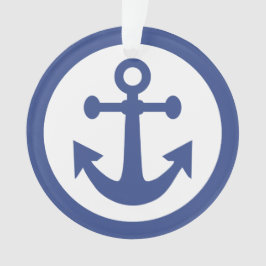 Aangepast ornament voor Nautical Anchor
