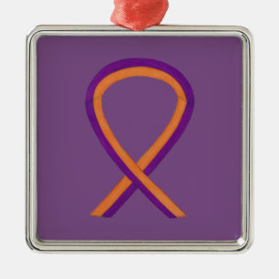 Aangepast Ornament voor orchidee en Oranje bewustz