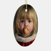 Aangepast Ornament voor Prettige feestdagen kerstb (Rechts)
