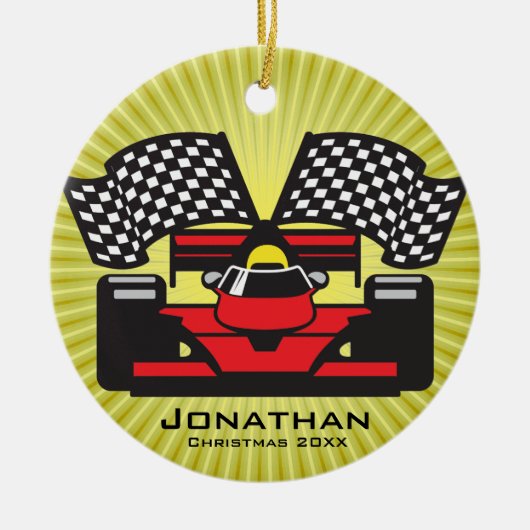 Aangepast Ornament voor rackauto (Voorkant)