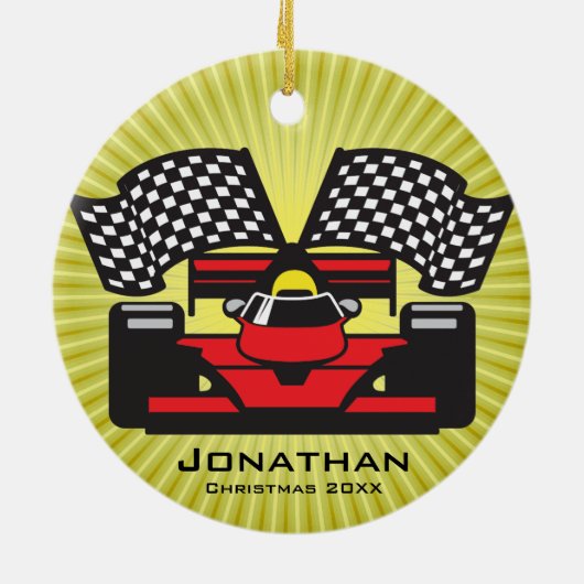 Aangepast Ornament voor rackauto (Achterkant)