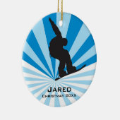 Aangepast Ornament voor spnowboarding (Rechts)