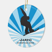 Aangepast Ornament voor spnowboarding (Links)