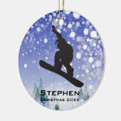 Aangepast Ornament voor spnowboarding (Links)