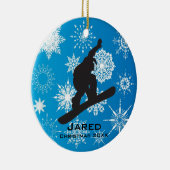 Aangepast Ornament voor spnowboarding (Rechts)