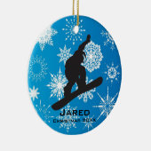 Aangepast Ornament voor spnowboarding (Rechts)