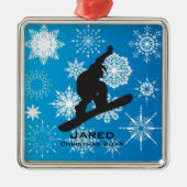 Aangepast Ornament voor spnowboarding (Voorkant)