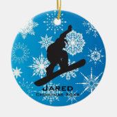 Aangepast Ornament voor spnowboarding (Voorkant)