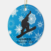 Aangepast Ornament voor spnowboarding (Links)