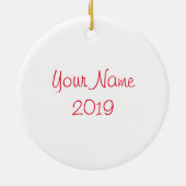 Aangepast Ornament voor tapdansen (Achterkant)