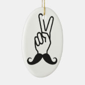 Aangepast ornament Winnende Mustache (Rechts)