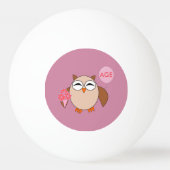 Aangepast ouderdomspensioen Ping Pong Ball (Achterkant)