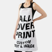 Aangepast over afdruk groot scherm schort (Insitu)