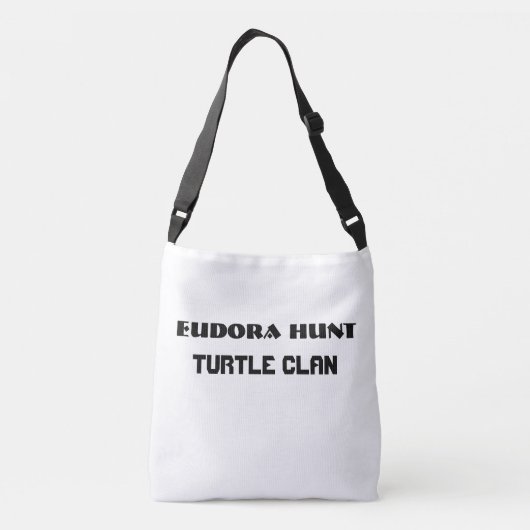 Aangepast over Canvas tas - Tocarora Tribe NC (Achterkant)