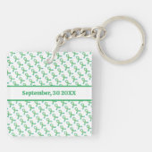 Aangepast overlevende levertransplantaat sleutelhanger (Achterkant)