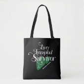 Aangepast overlevende levertransplantaat tote bag (Voorkant)