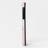 Aangepast paar foto-hoofdscherm Blush roze Case-Mate iPhone Case (Achterkant/links)