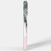 Aangepast paar Foto Monogram Naam Uw telefoonhoesj Case-Mate iPhone Case (Achterkant / Rechts)