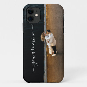 Aangepast paar Foto Tekst iPhone Case