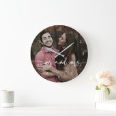 Aangepast paar: foto's cadeautje grote klok (Huis)