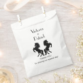 Aangepast paard bedankt bedankzakje (Geknipt)