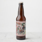 Aangepast paard goodies label bier etiket (Voorkant)