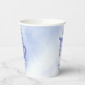 Aangepast Paars antibioticum geboortedag Cute Cust Papieren Bekers (Links)