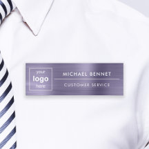 Aangepast Paars Logo Zakelijk Bedrijf