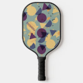Aangepast Paars seafoam Blauwgroen Blauw Oranje Mo Pickleball Paddle (Voorkant)