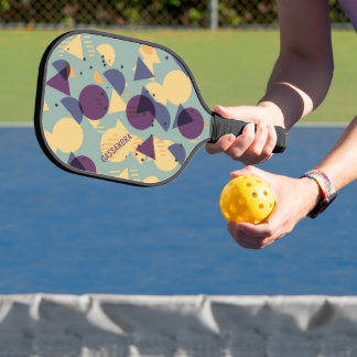 Aangepast Paars seafoam Blauwgroen Blauw Oranje Mo Pickleball Paddle
