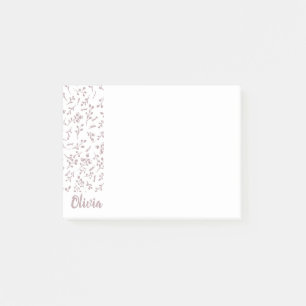 Aangepast Paars tapellak met twee kleurenpatronen Post-it® Notes