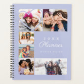Aangepast Paars voor meerdere foto's met dubbele Planner (Voorkant)