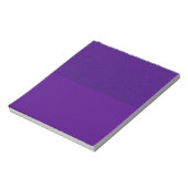 Aangepast Paarse Glitter-Top Notitieblok (Linkerzijde)